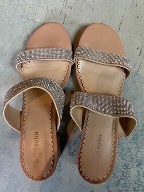 Women’s Zigi Soho Slip On Chunky Heel Sandals